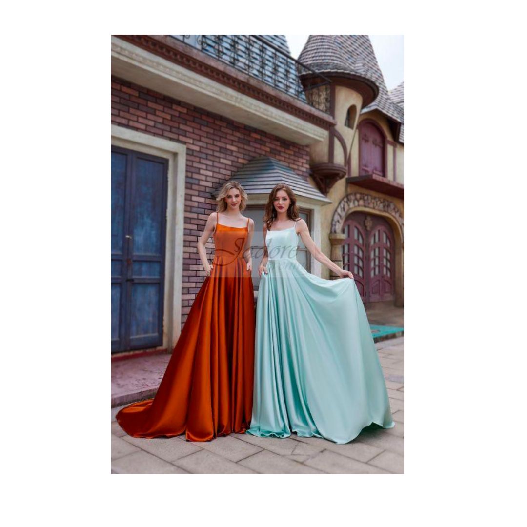Jadore Evening - J22018 - Burnt Orange