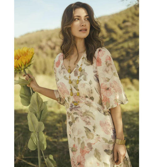 Hailey Dress | Flower Print