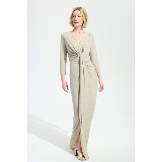 Sparkle Knit Sheath Gown