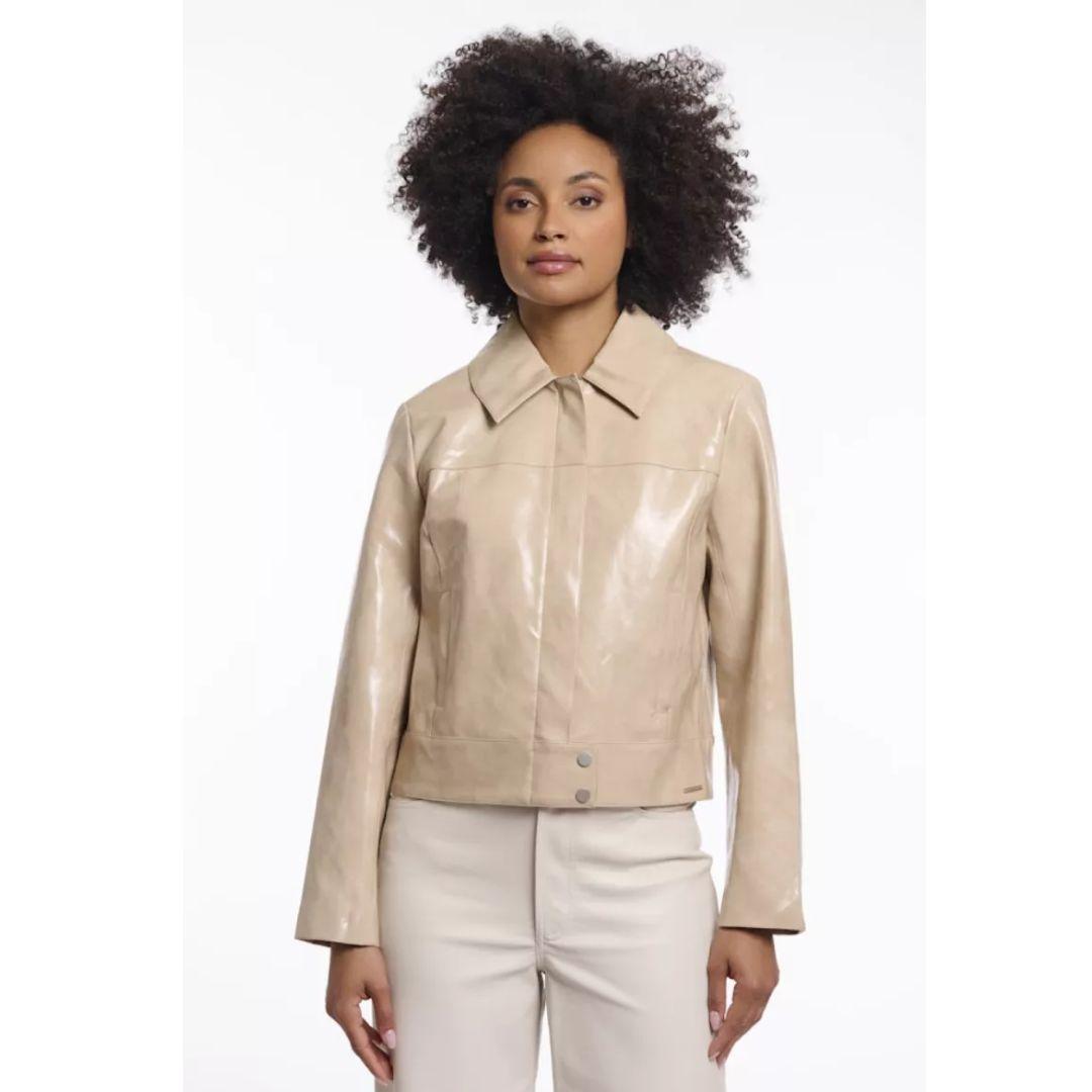 Tender Faux Leather Jacket