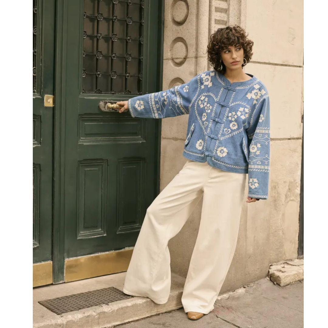 Visti Twill Jeans | Natural Sand
