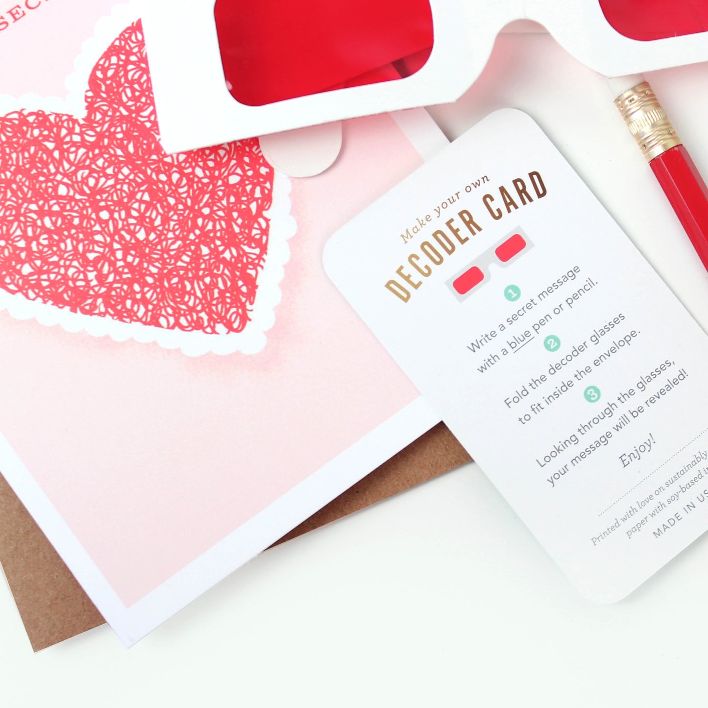 Heart Decoder Card