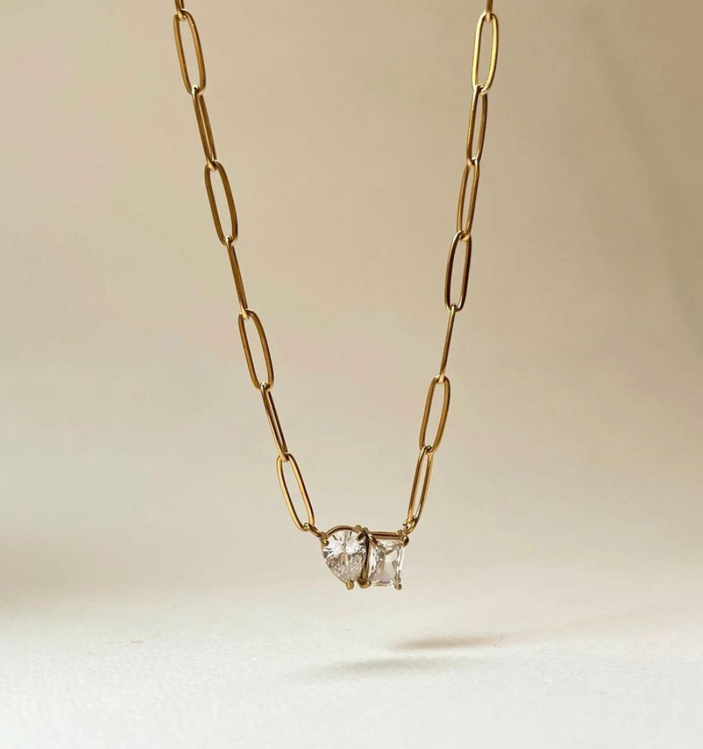 Moi et Toi Pendant Necklace