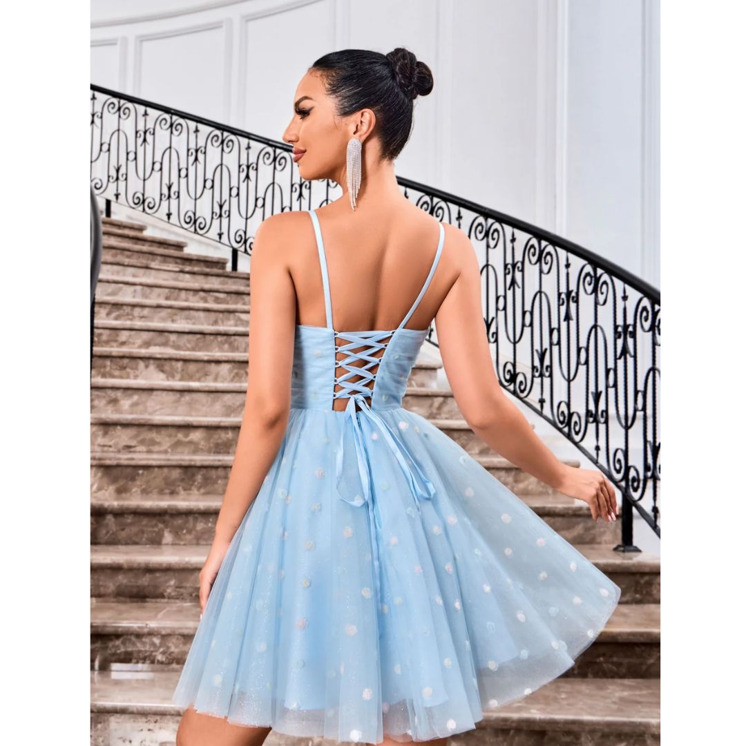 Jadore Evening - J24093 - Light Blue