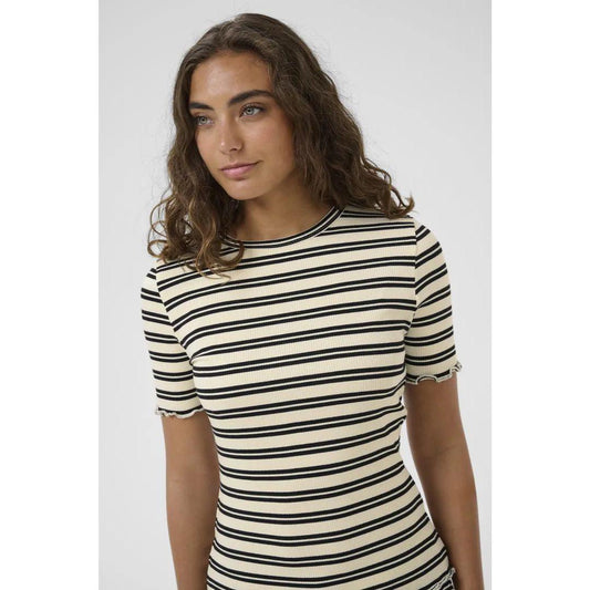 Olalia T-Shirt - 30514821 - Ice Black Stripe