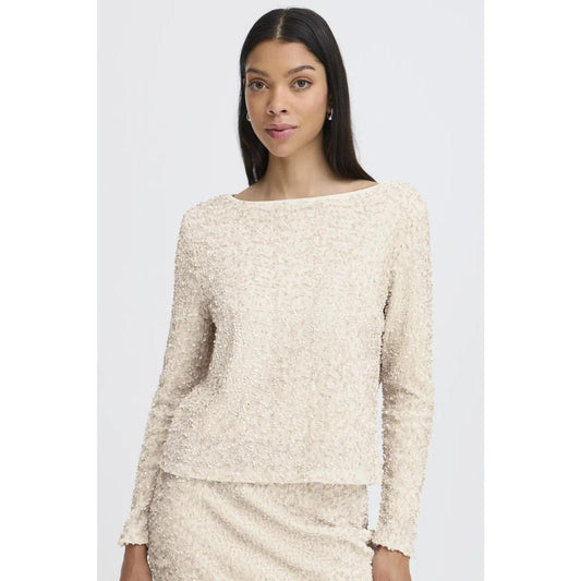 Pary Blouse - 20818296 - Oatmeal