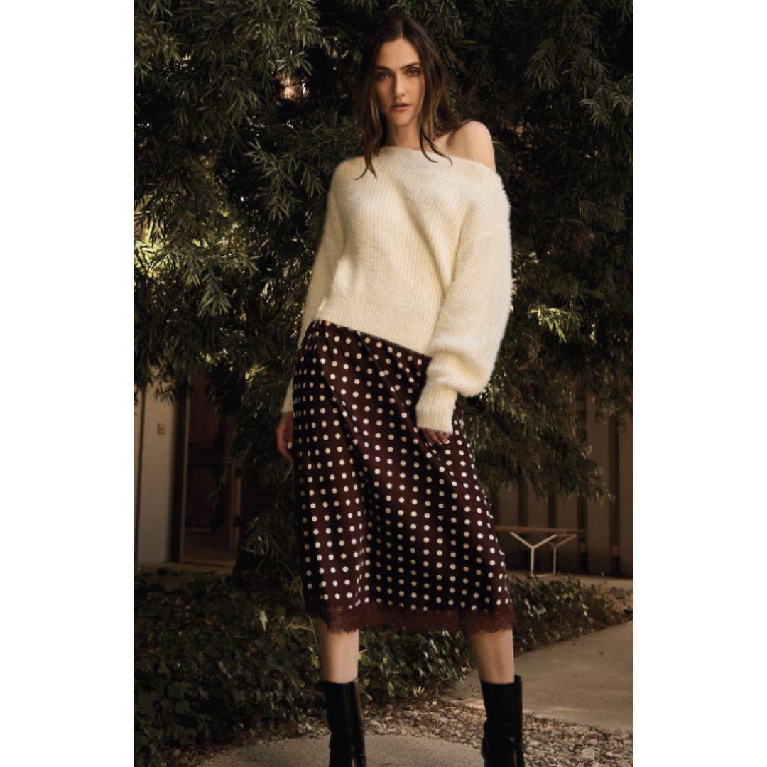 Delcy Sweater | Off White
