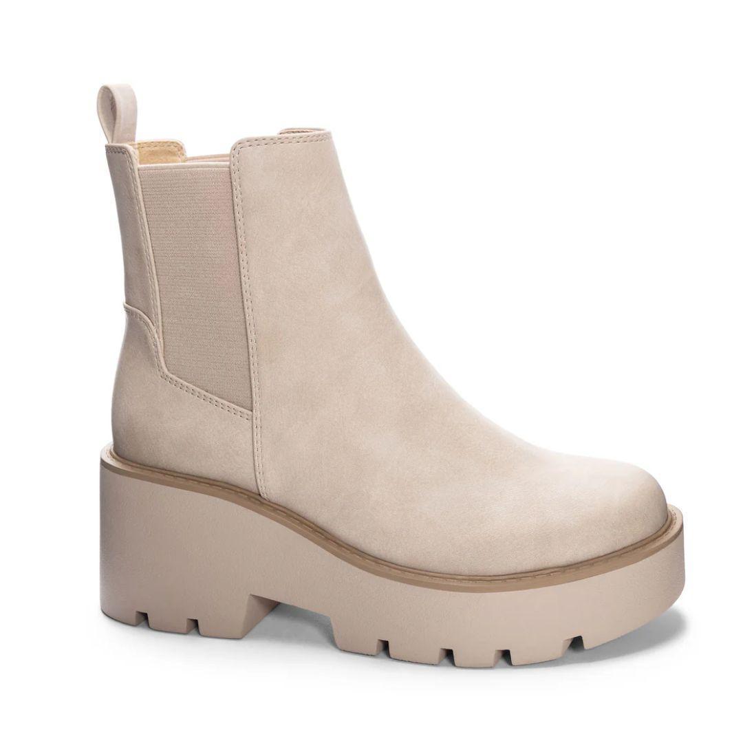 Rabbit Nubuck Chunky Bootie