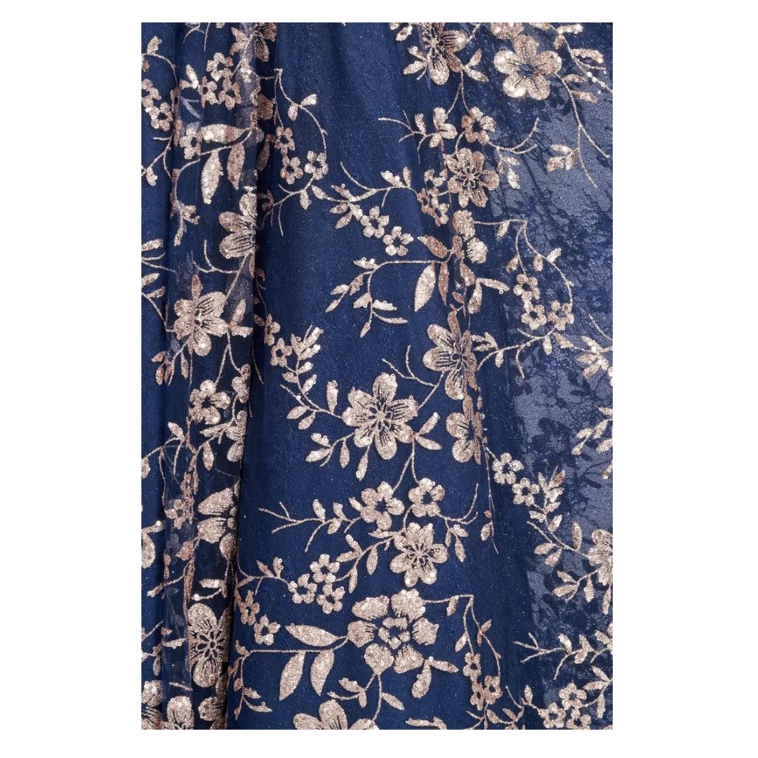 Colette for Mon Cheri - CL12223 - Navy/Gold