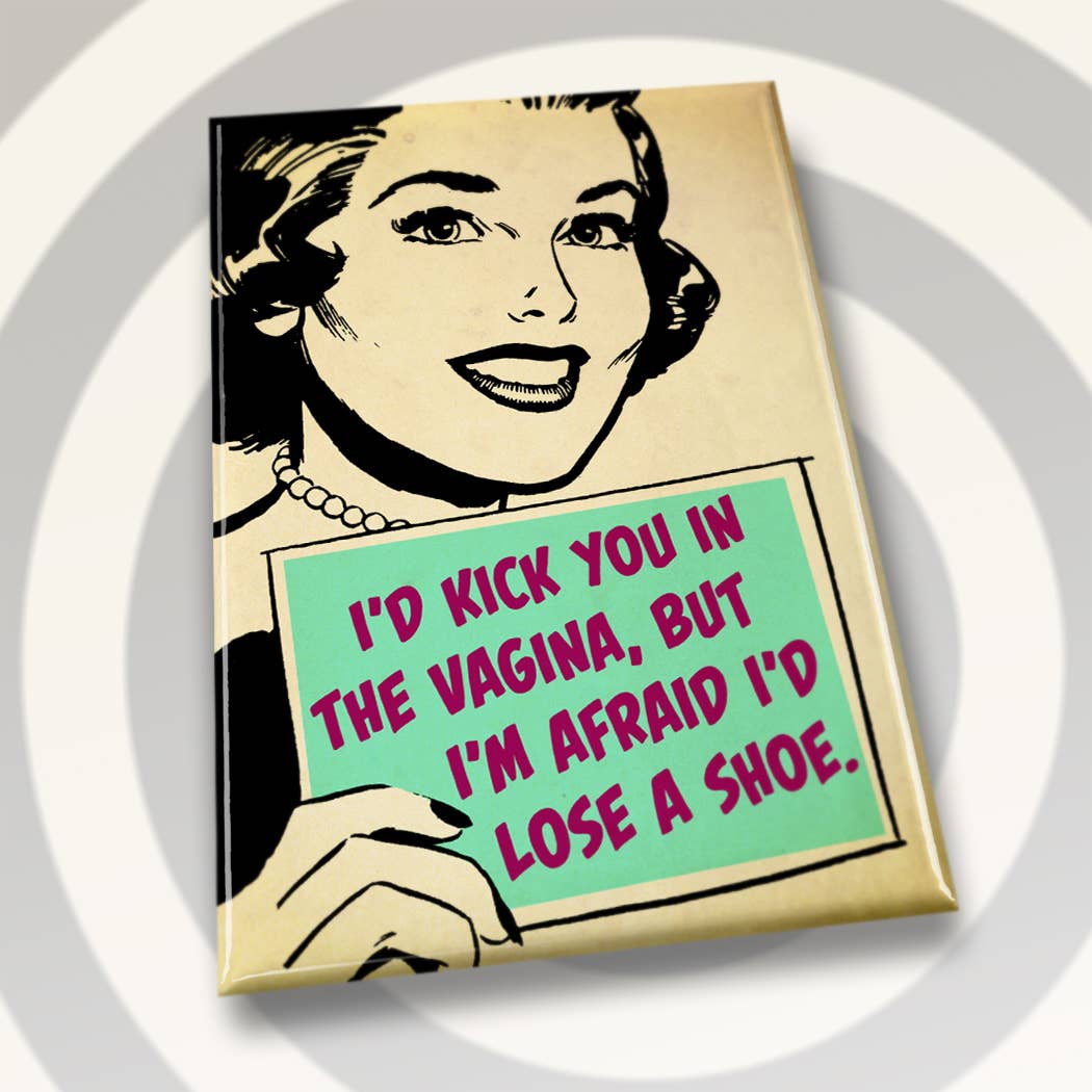 Kick You In The Vagina...