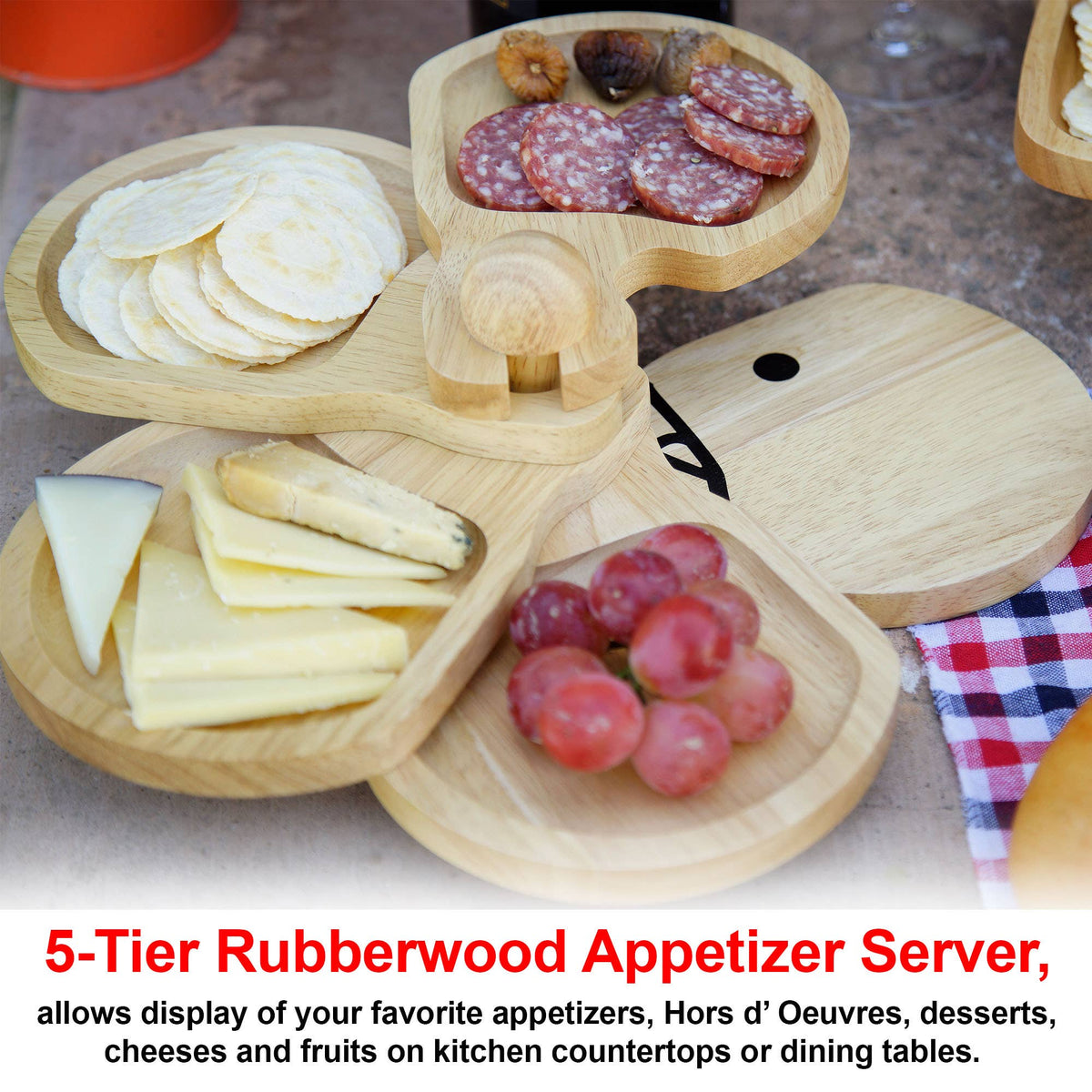 Cambridge Appetizer Tray Hors d’ Oeuvres Plate - 5400SN - Snail