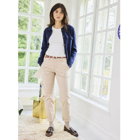 Catja Chino Straight Pants - Oxford Tan