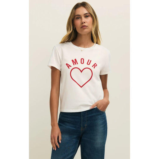 Amour Tourist T-Shirt | Sea Salt