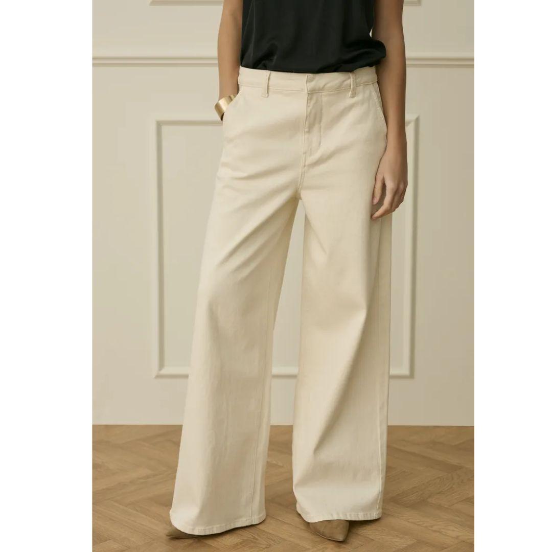 Visti Twill Jeans | Natural Sand
