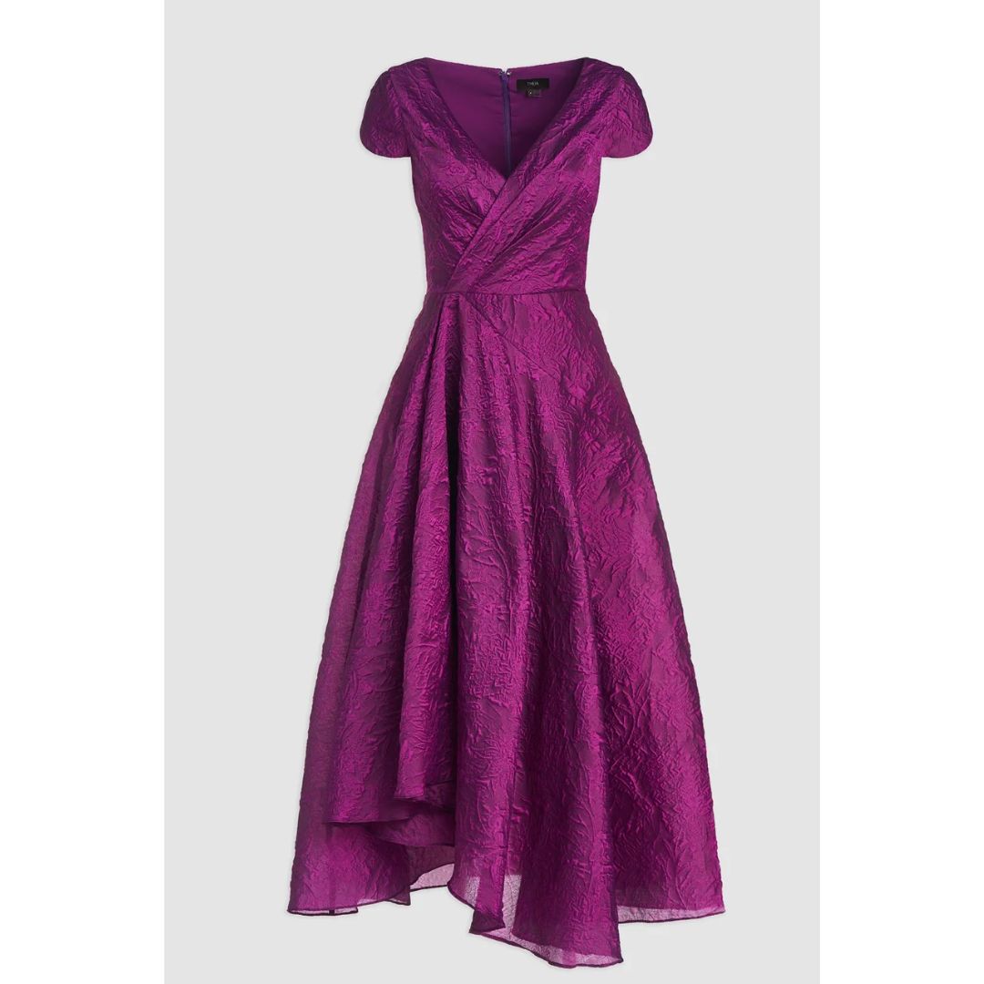 Sevyn High Low Cocktail Dress | Deep Orchid