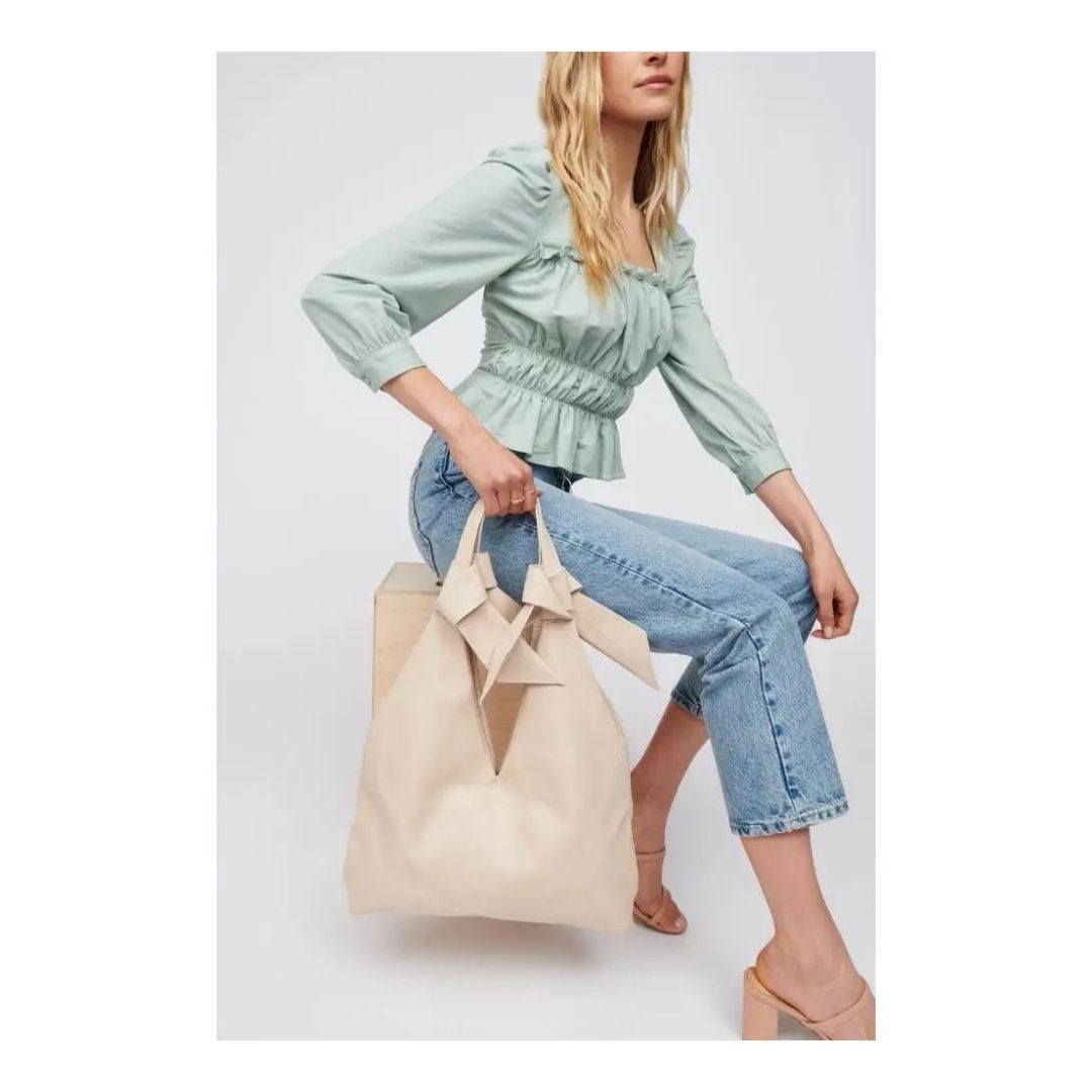 Tabitha Faux Leather Tote