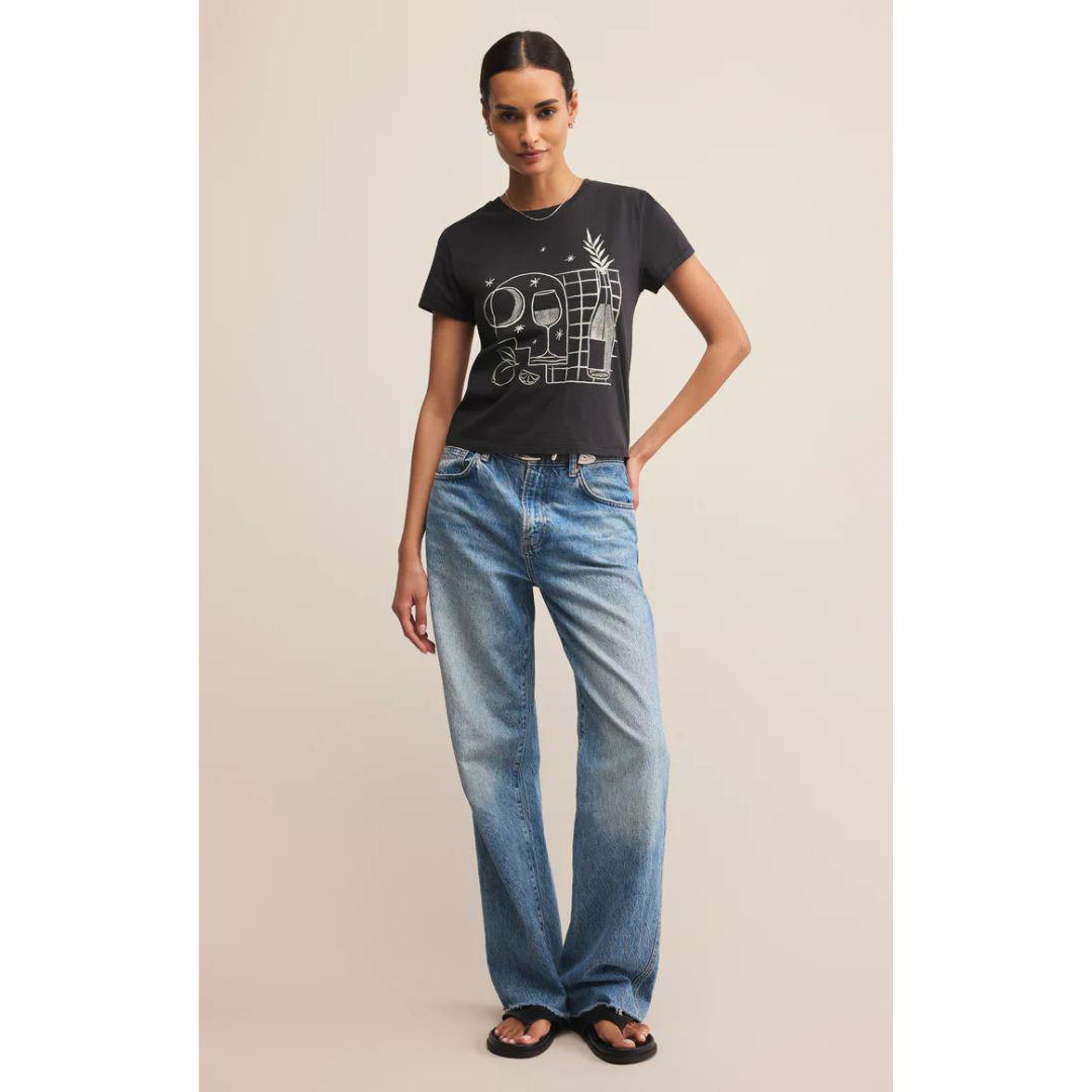Picnic Tourist Tee - GT253160 - Black Sand