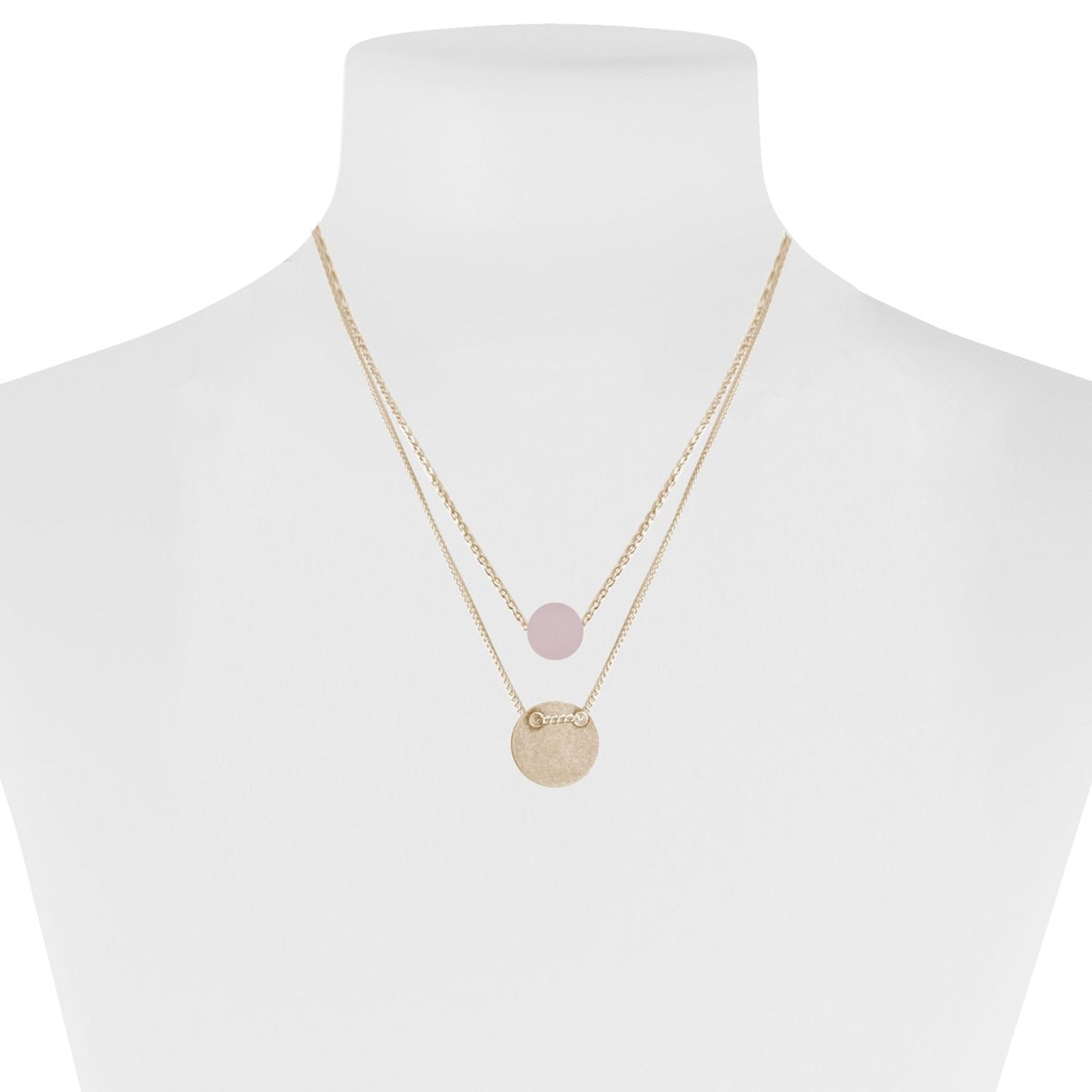 Cluster Stone Necklace