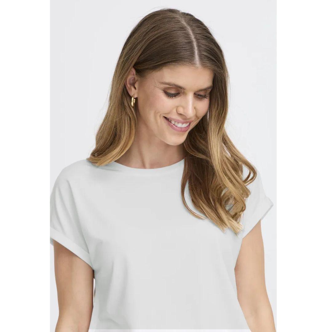 FRANSA Seen Dressy Tee | 20610634 | Birch