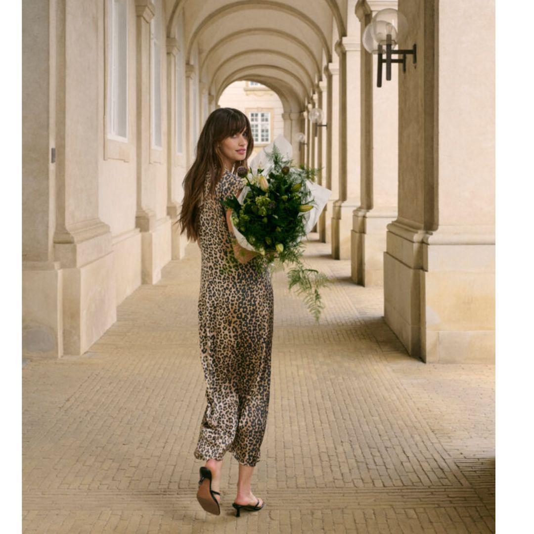 Leona Berna Long Dress | Leopard