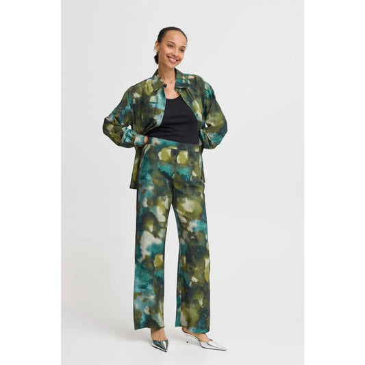 Ibine Trousers - 20815568 - Birch Blur Mix
