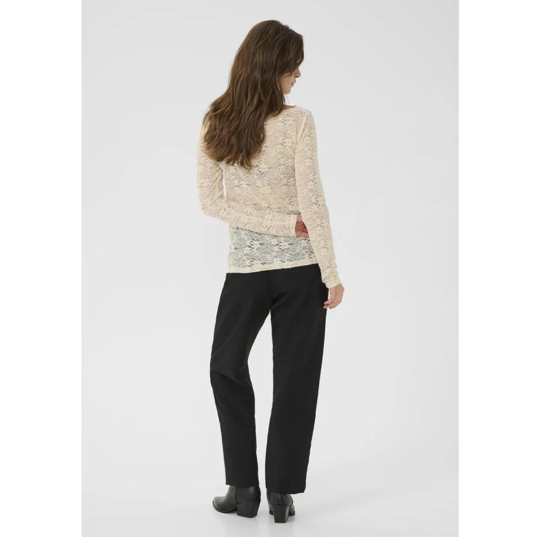 Inge Lace Blouse - 10614201 - Birch