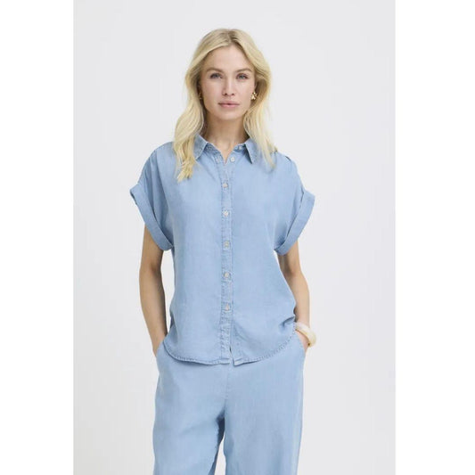 Kosmo Shirt - Light Blue Denim