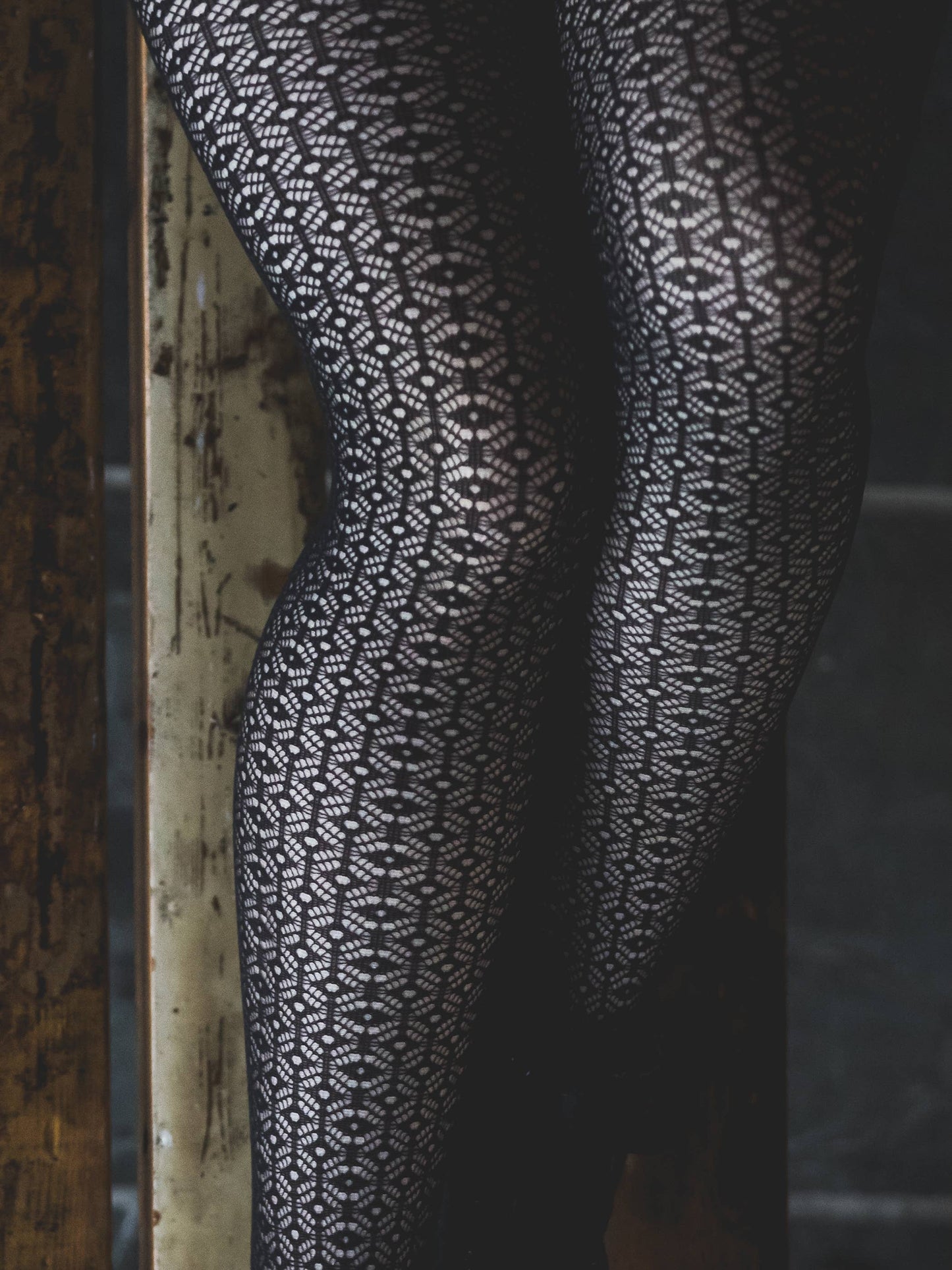 Monica Rhombus Pattern Eco Tights