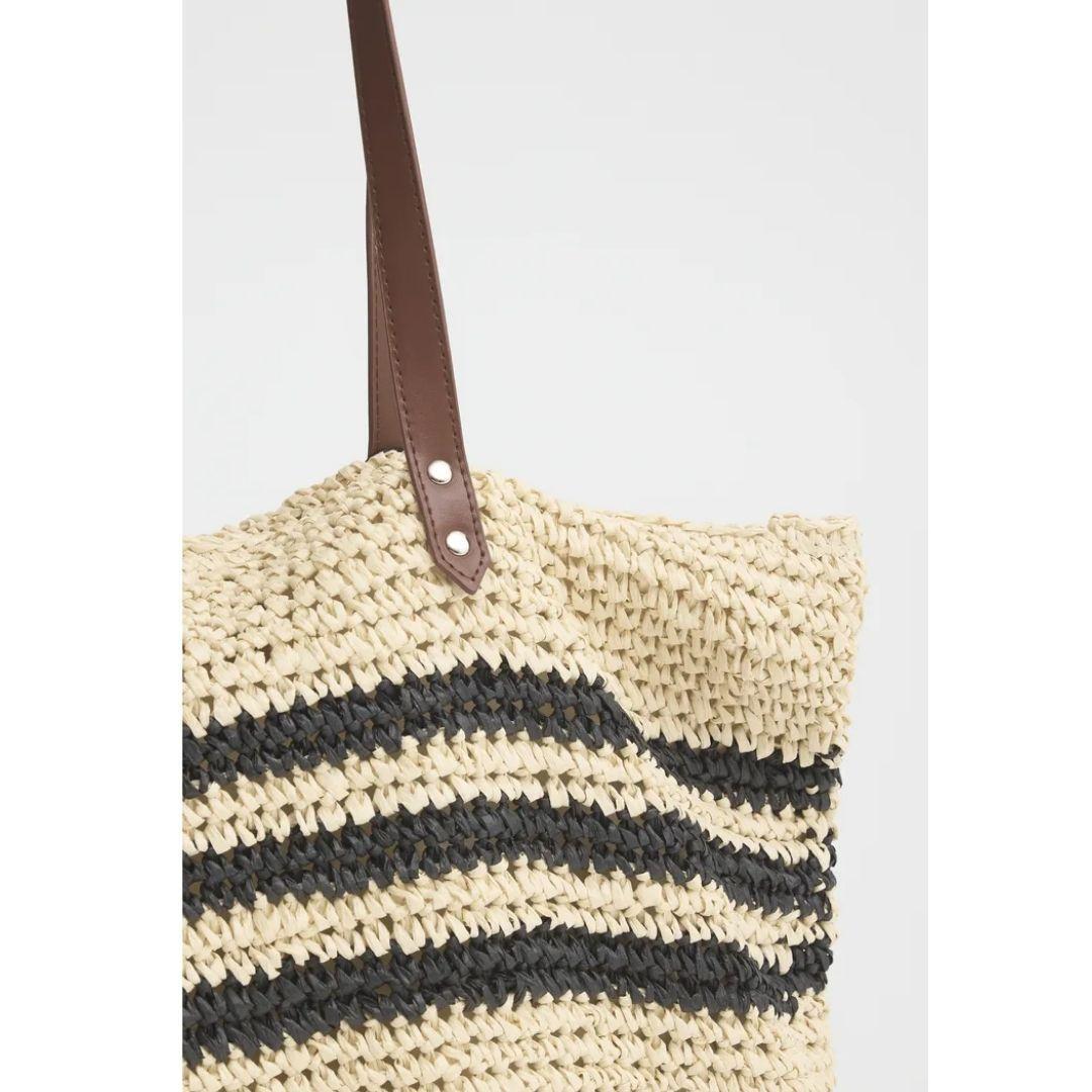 Tilde Straw Bag | Natural