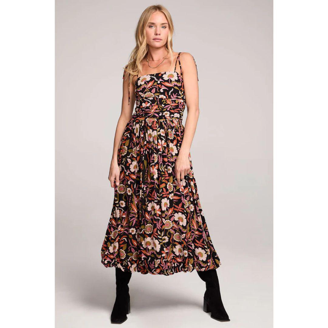 Calysta Midi Dress | Multi