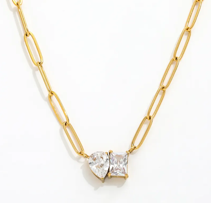Moi et Toi Pendant Necklace