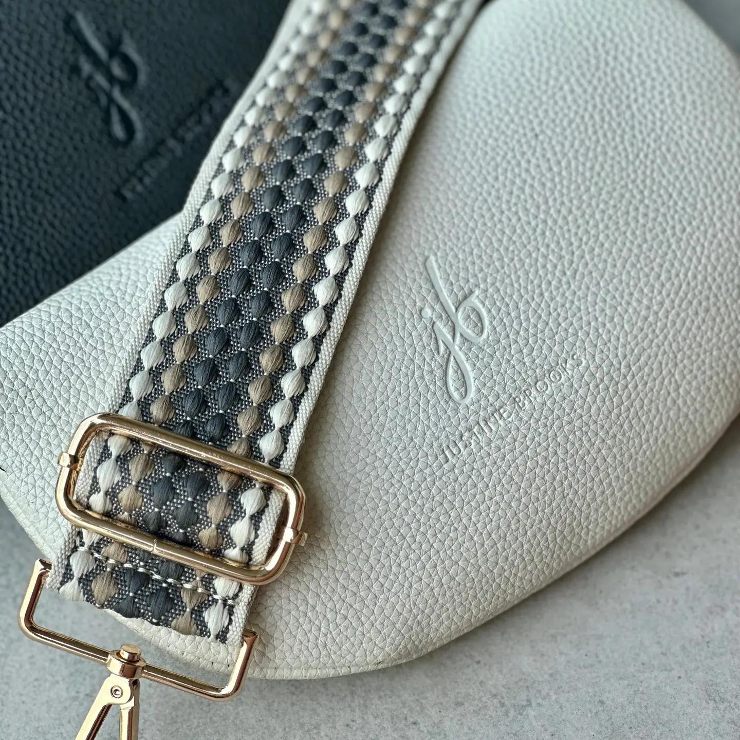 Crossbody Bag Strap - 50 Shades of Grey