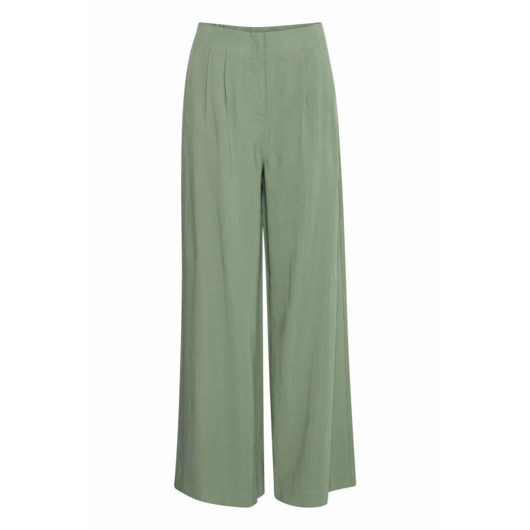 Dalano Wide Leg Trouser - 20816471 - Sea Spray