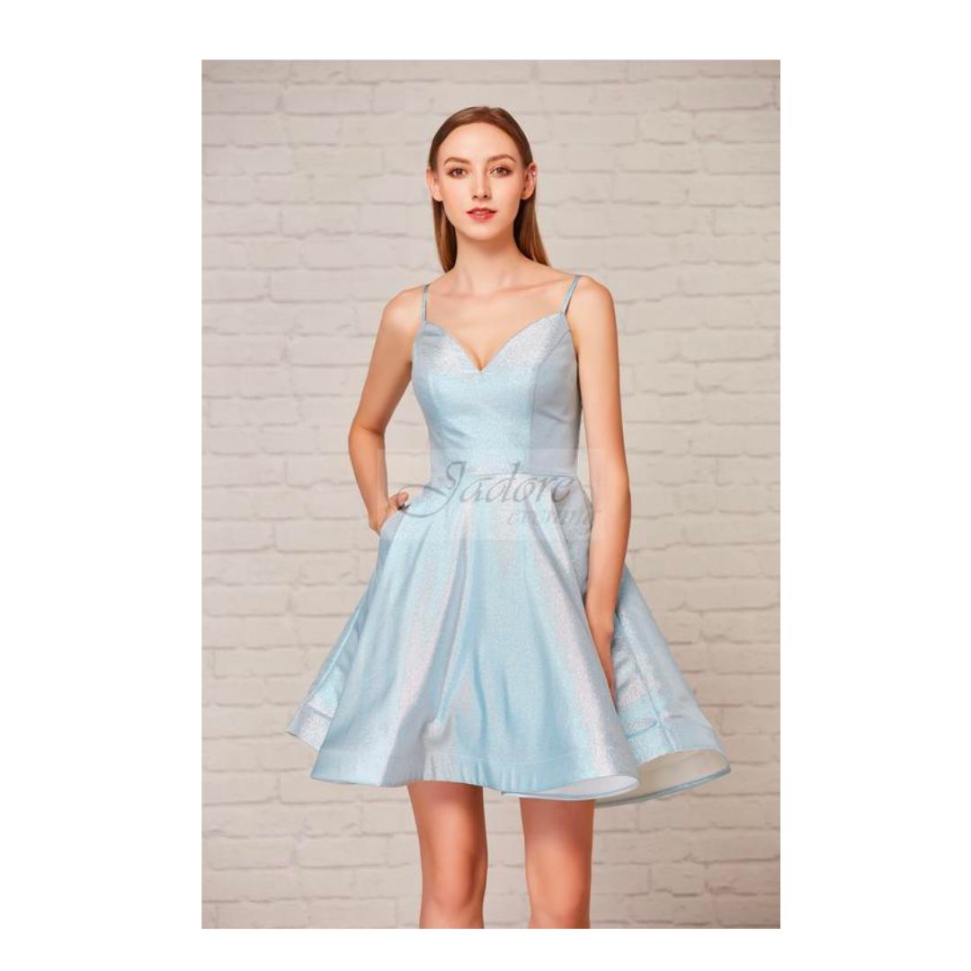 Jadore Evening - J18072 - Light Blue