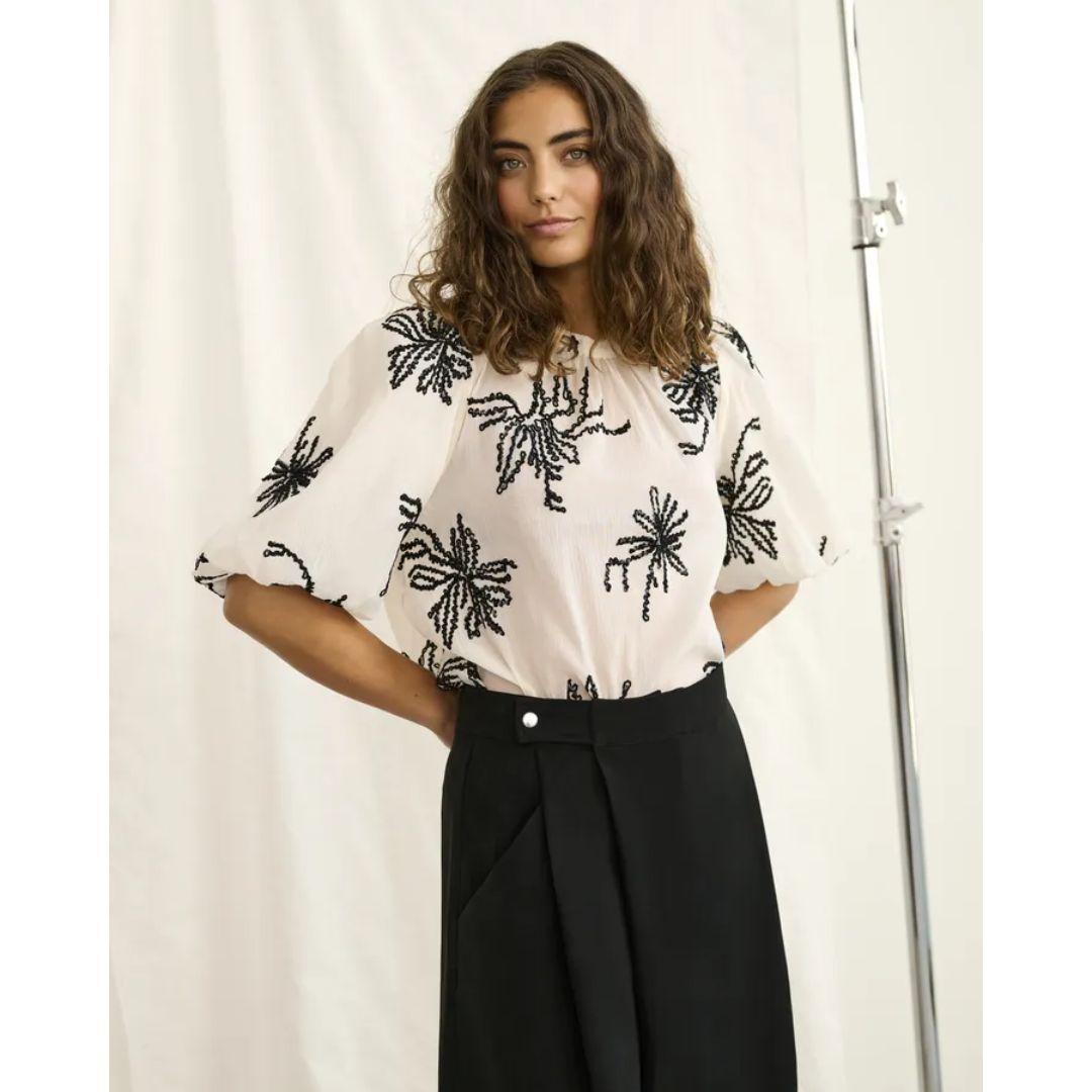 Bisera Blouse - Oyster