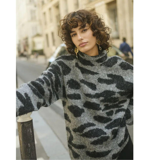 Elmas Pullover - 10614246 - Grey Melange