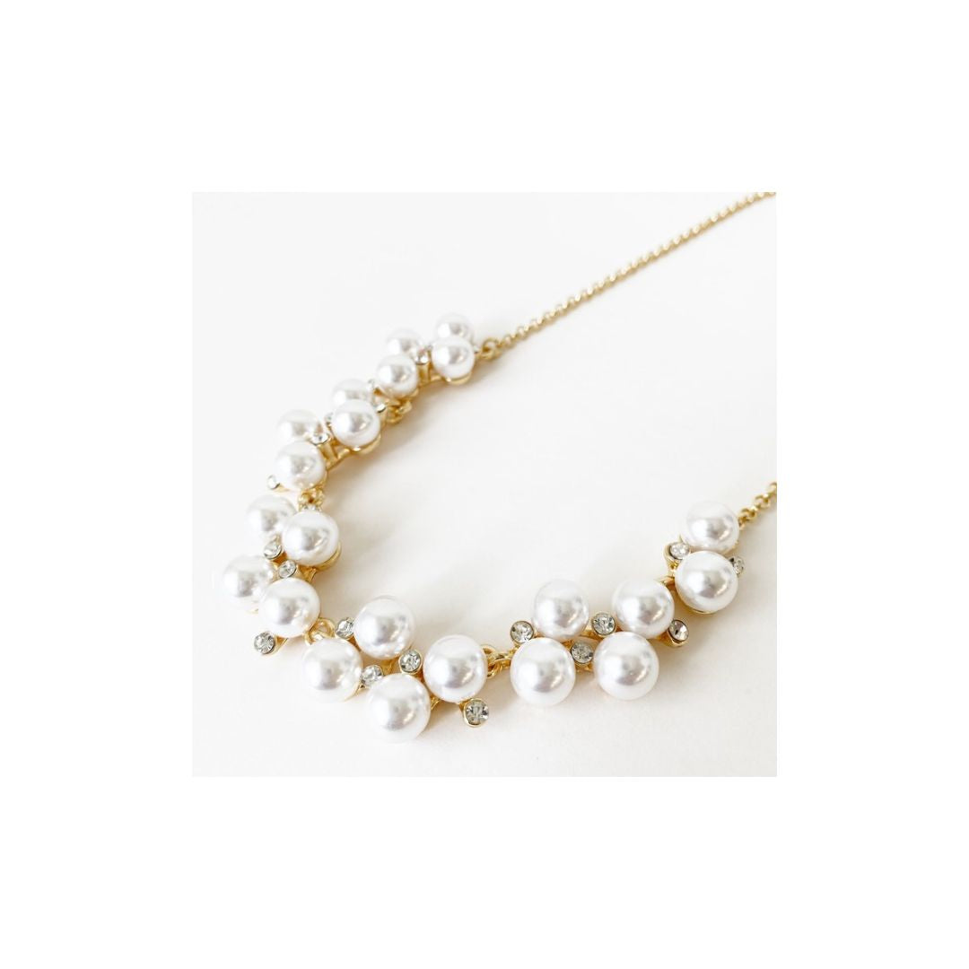 Pearl Statement Necklace - 1539