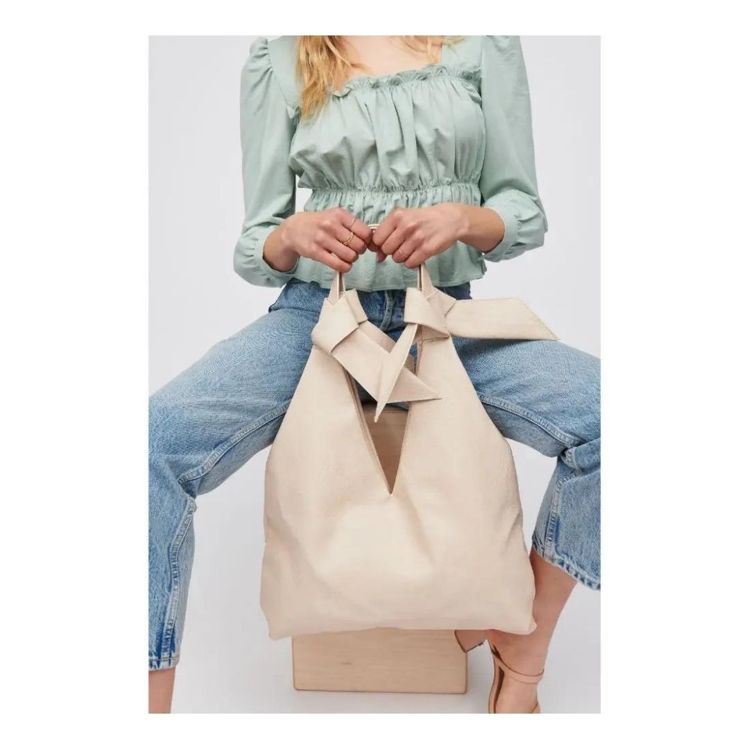Tabitha Faux Leather Tote