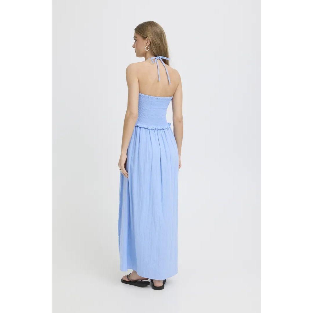 Foxa Halter Dress - 20125889 - Placid Blue