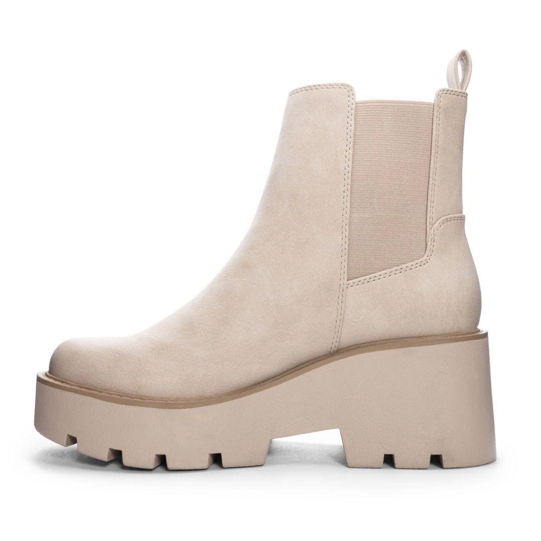 Rabbit Nubuck Chunky Bootie