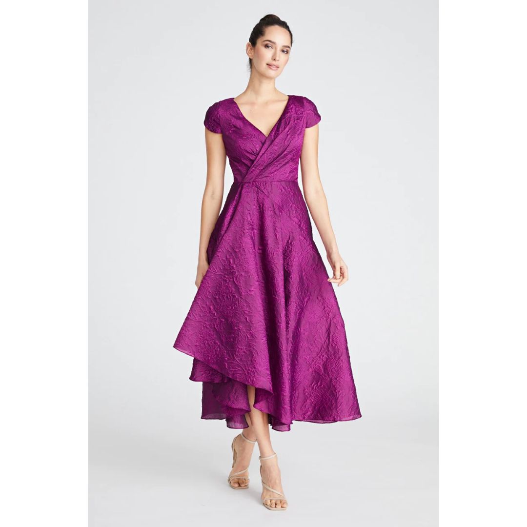 Sevyn High Low Cocktail Dress | Deep Orchid