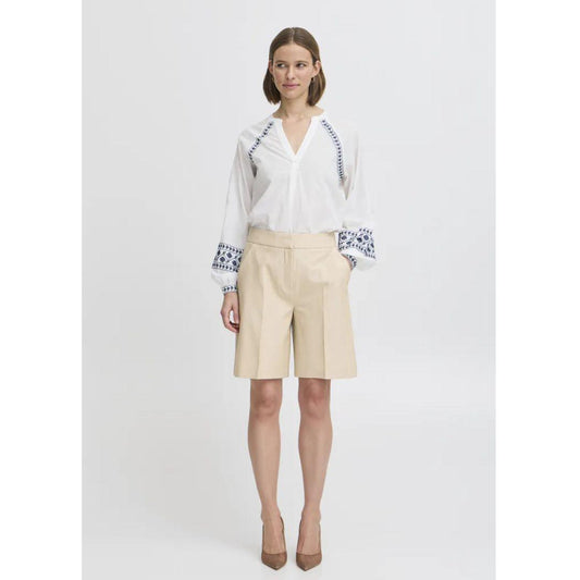 Danta Shorts - 20816453 - Humus Melange