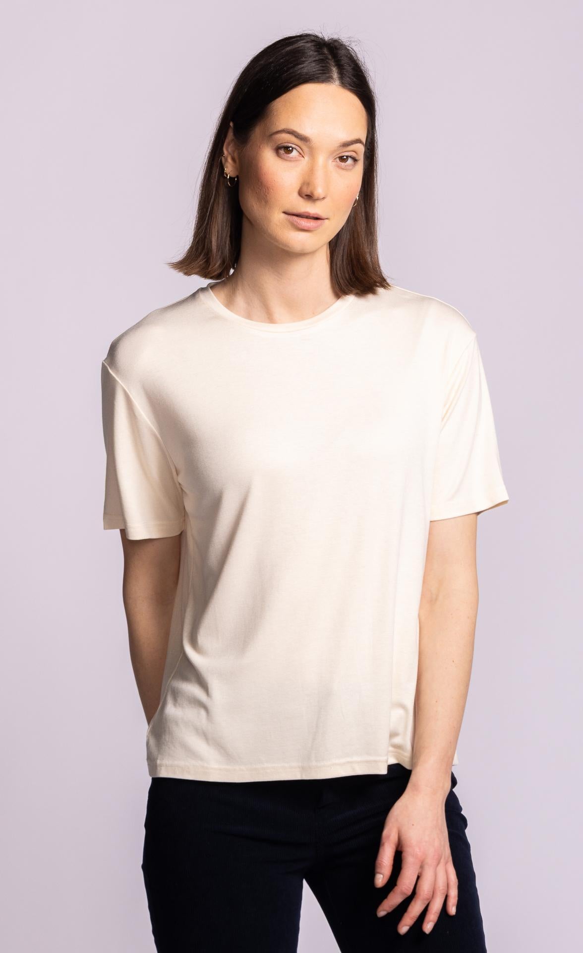 Camilla T-Shirt | TO-11212F26 | Beige