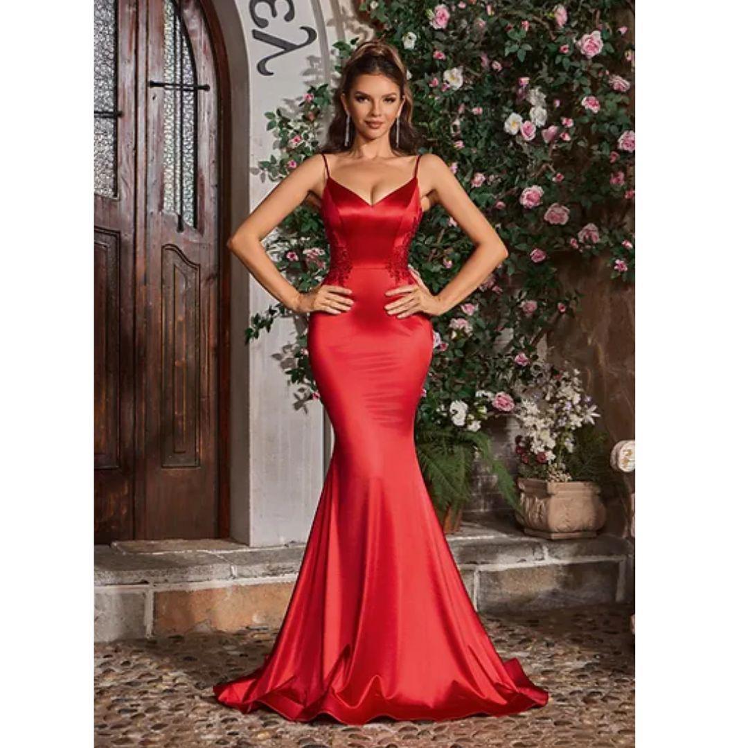 Jadore Evening - J26038 - Red