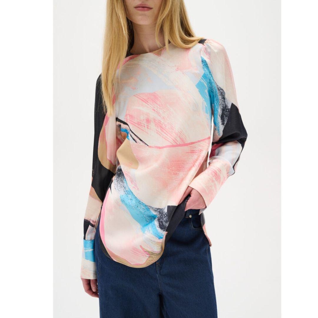 Valerie Blouse | Pale Pink Art