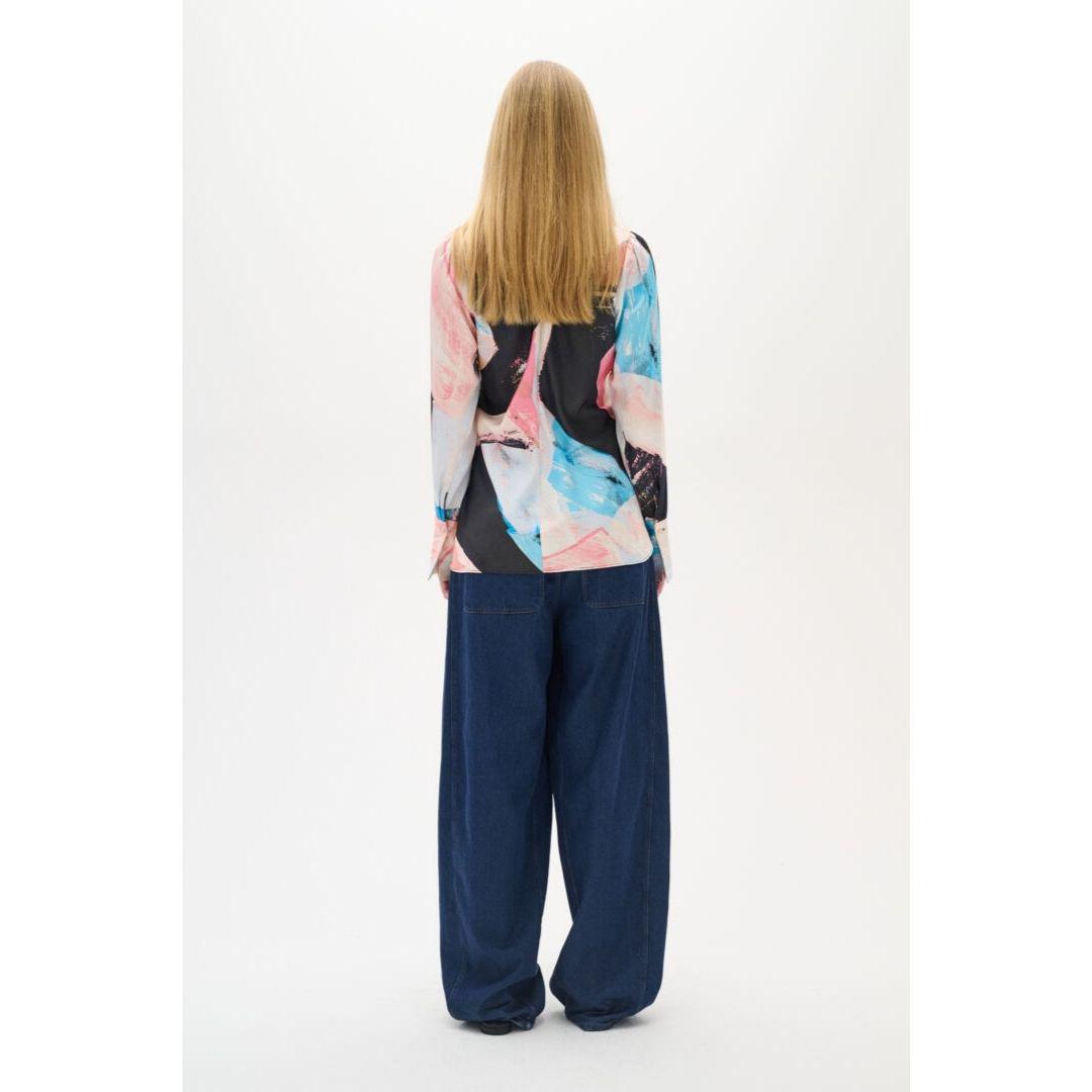 Valerie Blouse | Pale Pink Art