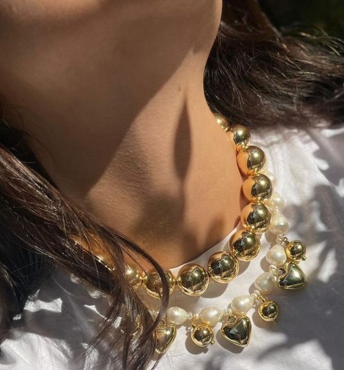 Barbara Ball Necklace - Silver