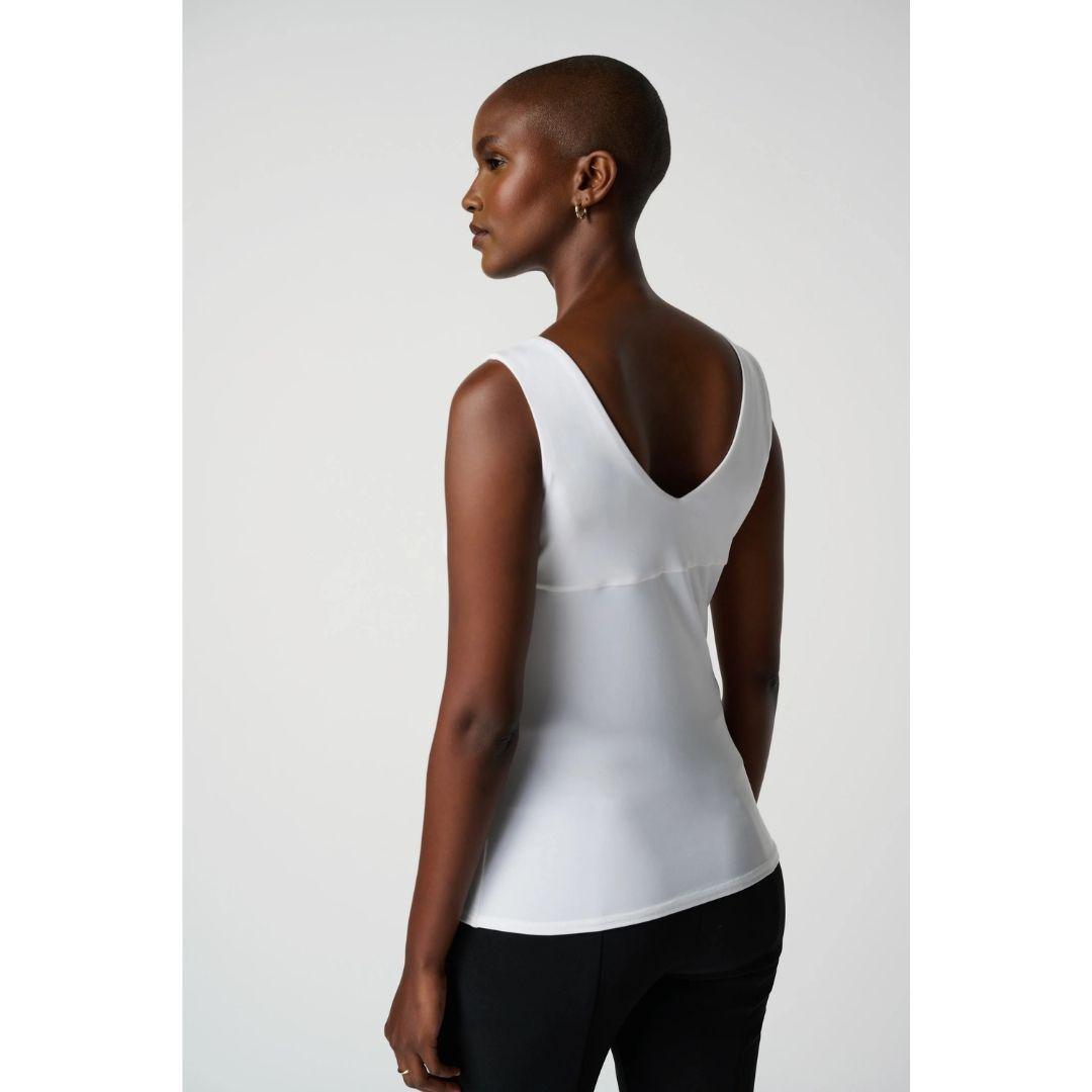 Classic V-Neck Cami - Vanilla