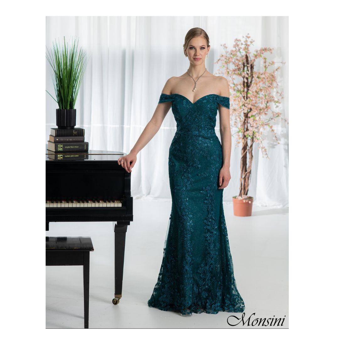 Monsini Evening - ME31977 - Green