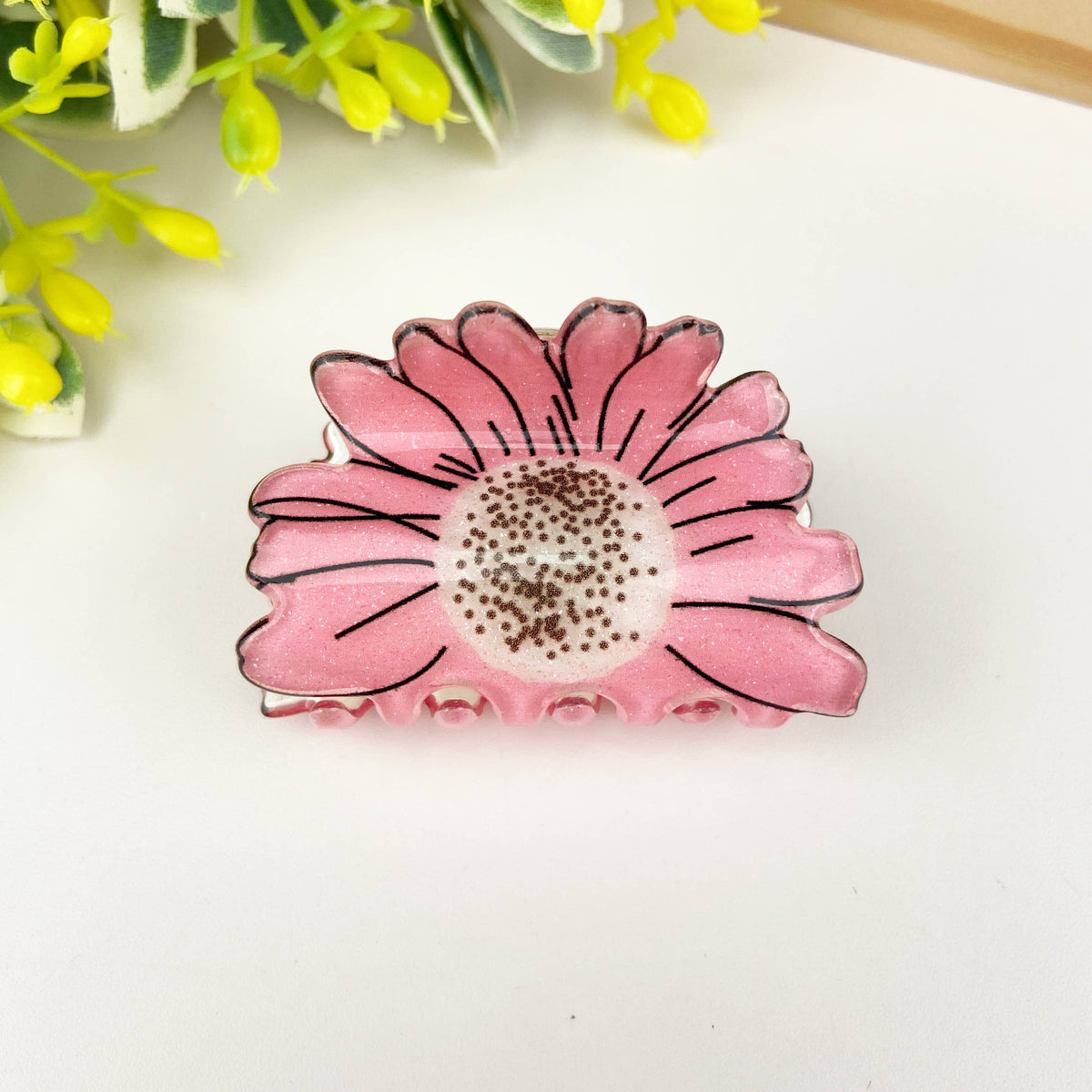 Fruit Rainbow Fun Hair Clip - Bright Rainbow - RainC